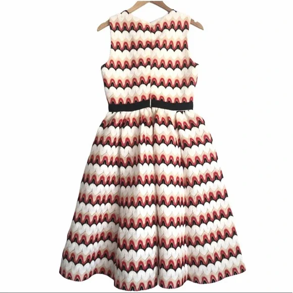 Maje Rituela Crocket Knit Skater Dress - Picture 7 of 11